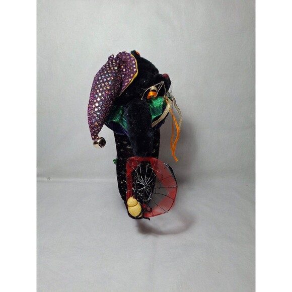 Vintage 16" Cat in Boot Indoor Halloween Plush Decor 2002 - Picture 4 of 4